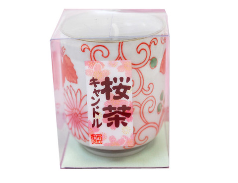 桜茶キャンドル