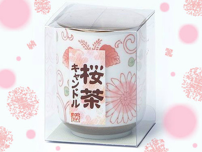 桜茶キャンドル