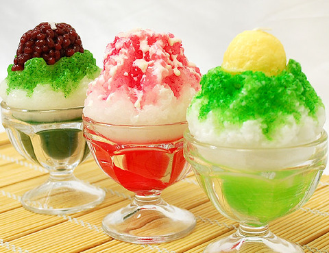 かき氷キャンドル