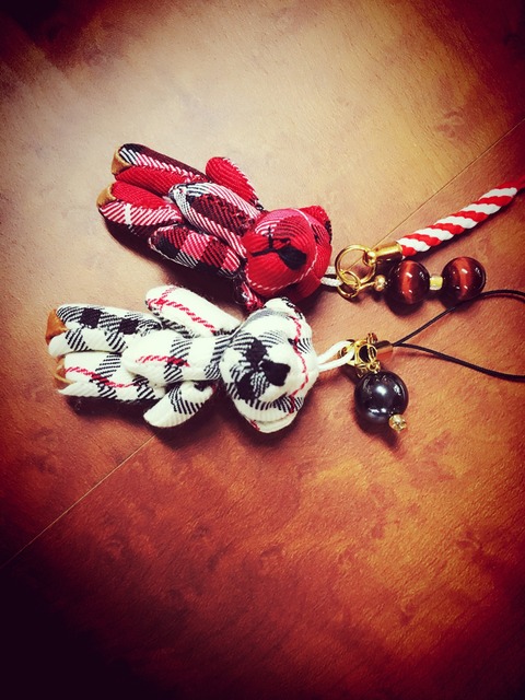 テディーベアキーホルダー