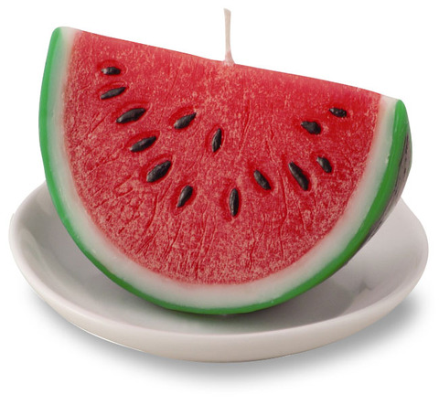 スイカキャンドル