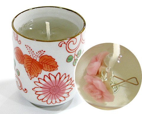桜茶キャンドル