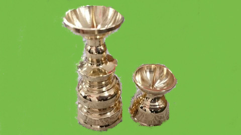 ローソク立　磨き後