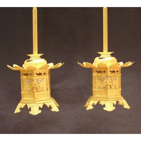 神前灯篭　丁足