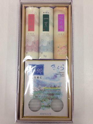 進物（線香・ローソクセット）