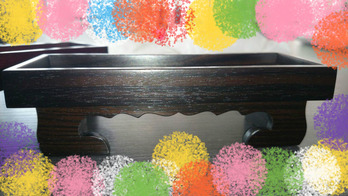 家具調　仏器膳　黒檀