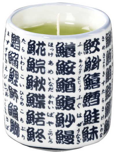 緑茶キャンドル②