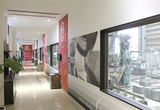 工場見学用通路