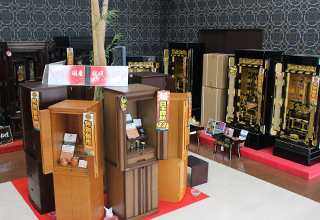 仏壇　室内展示