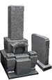 墓石と墓誌